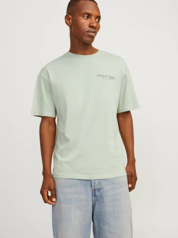 JACK & JONES T-shirts | Printed Crew neck T-shirt