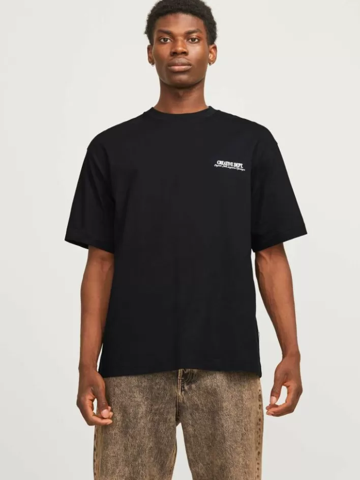 JACK & JONES T-shirts | Printed Crew neck T-shirt