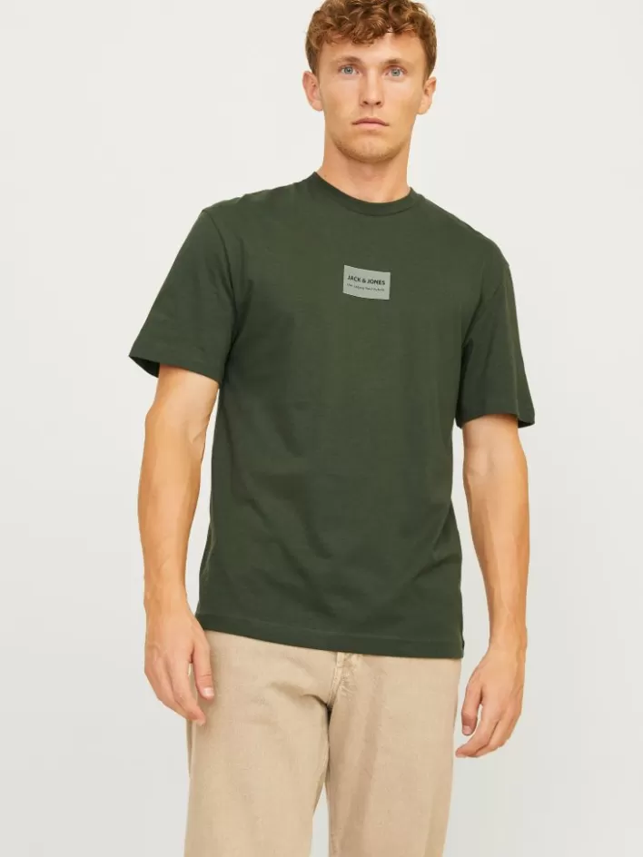 JACK & JONES T-shirts | Printed Crew neck T-shirt