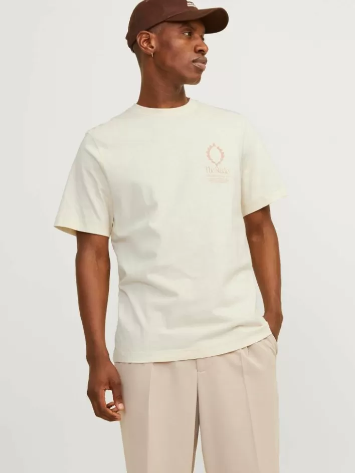 JACK & JONES T-shirts | Printed Crew neck T-shirt