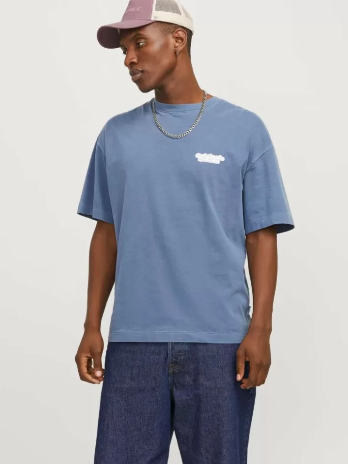 JACK & JONES T-shirts | Printed Crew neck T-shirt