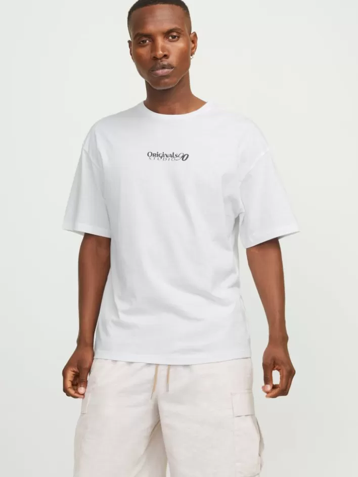 JACK & JONES T-shirts | Printed Crew neck T-shirt