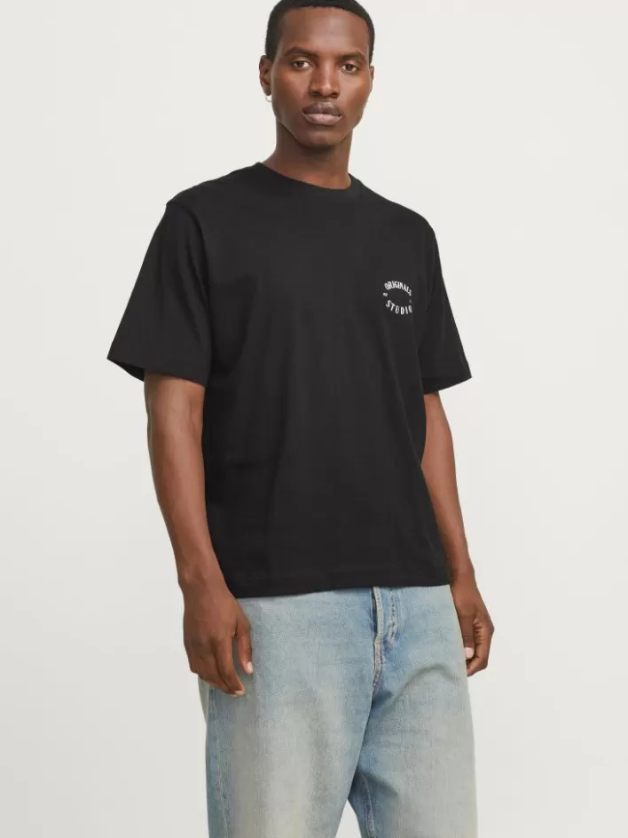JACK & JONES T-shirts | Printed Crew neck T-shirt
