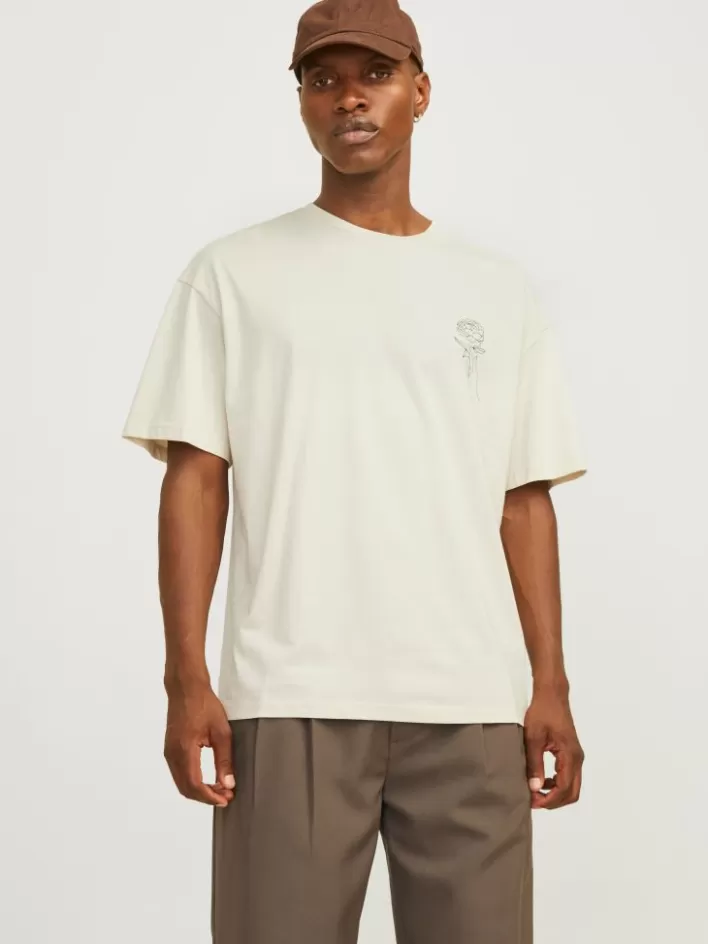 JACK & JONES T-shirts | Printed Crew neck T-shirt