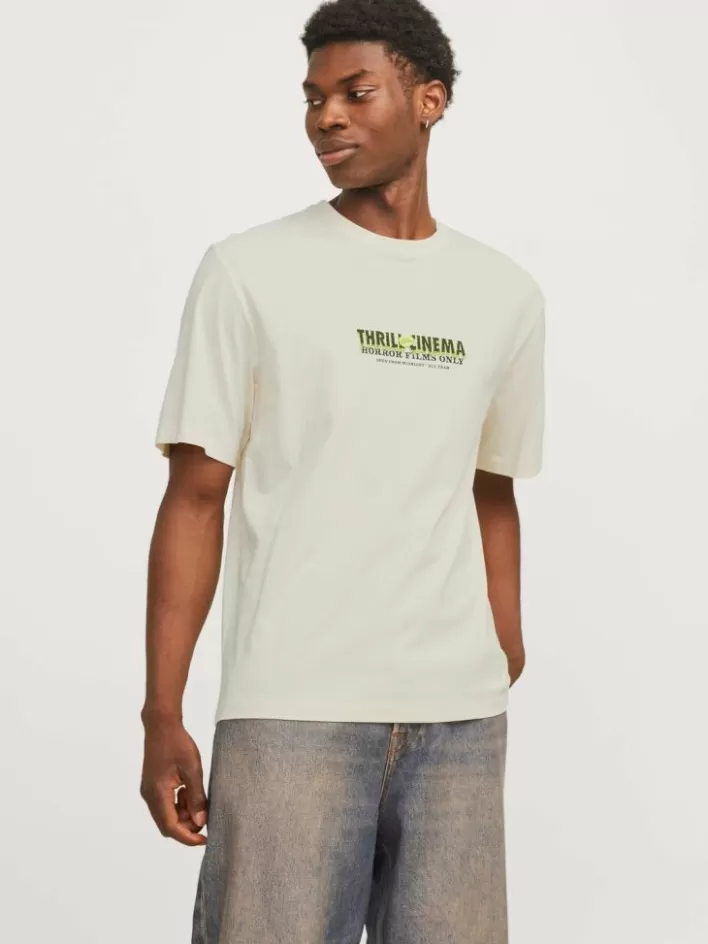 JACK & JONES T-shirts | Printed Crew neck T-shirt