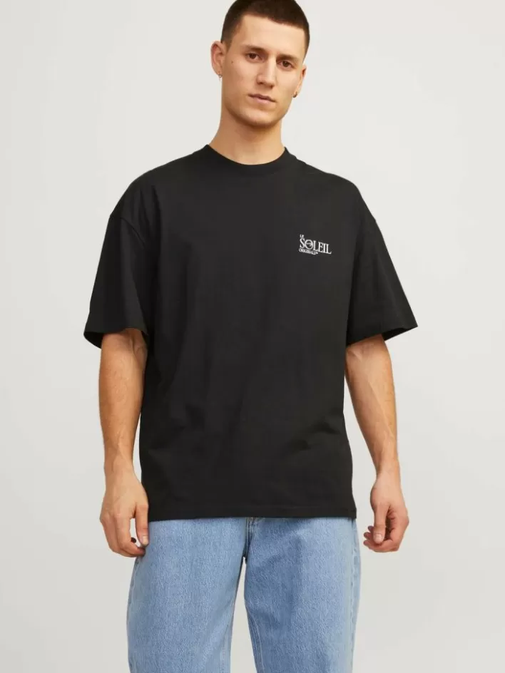 JACK & JONES T-shirts | Printed Crew neck T-shirt