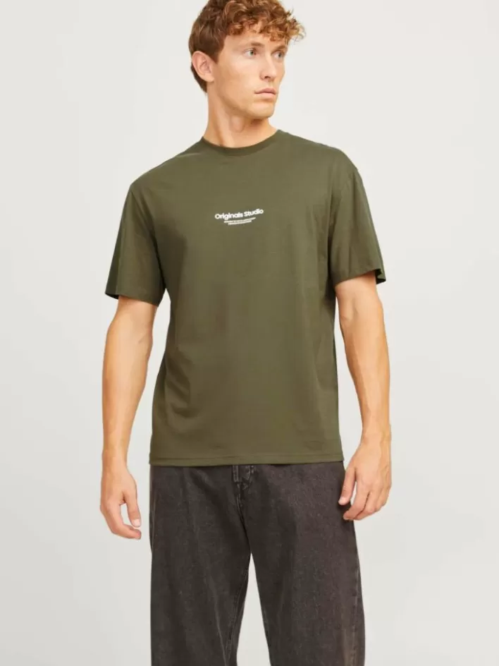 JACK & JONES T-shirts | Printed Crew neck T-shirt