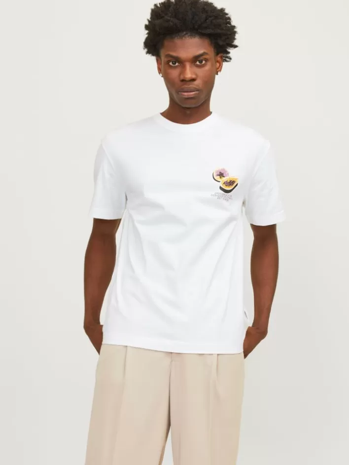 JACK & JONES T-shirts | Printed Crew neck T-shirt