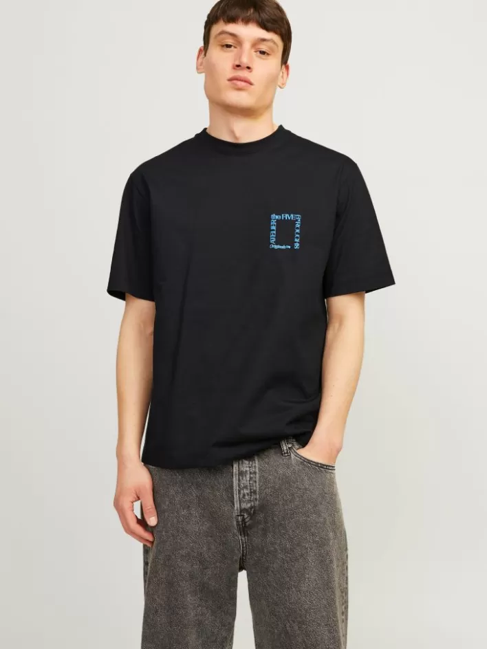 JACK & JONES T-shirts | Printed Crew neck T-shirt