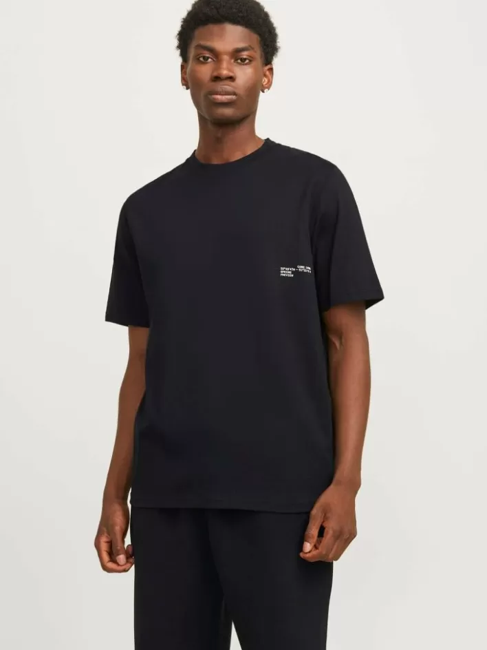 JACK & JONES T-shirts | Printed Crew neck T-shirt