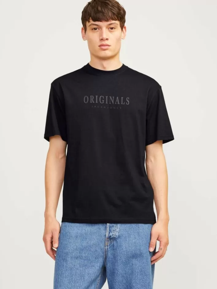 JACK & JONES T-shirts | Printed Crew neck T-shirt