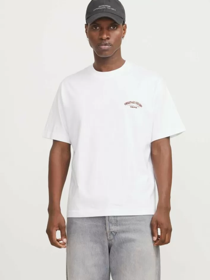 JACK & JONES T-shirts | Printed Crew neck T-shirt