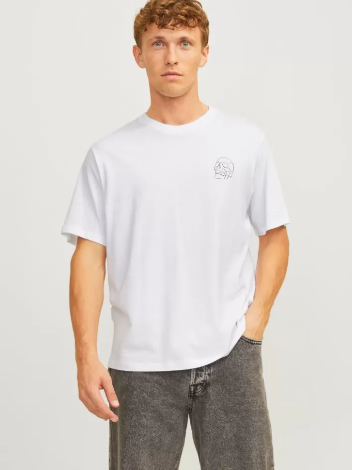 JACK & JONES T-shirts | Printed Crew neck T-shirt