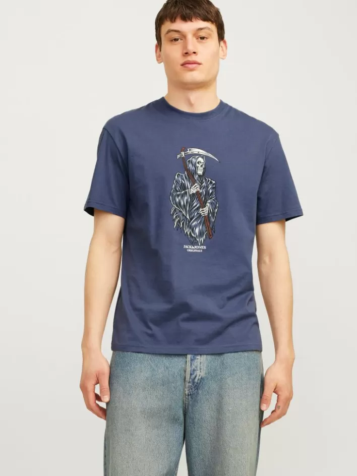 JACK & JONES T-shirts | Printed Crew neck T-shirt