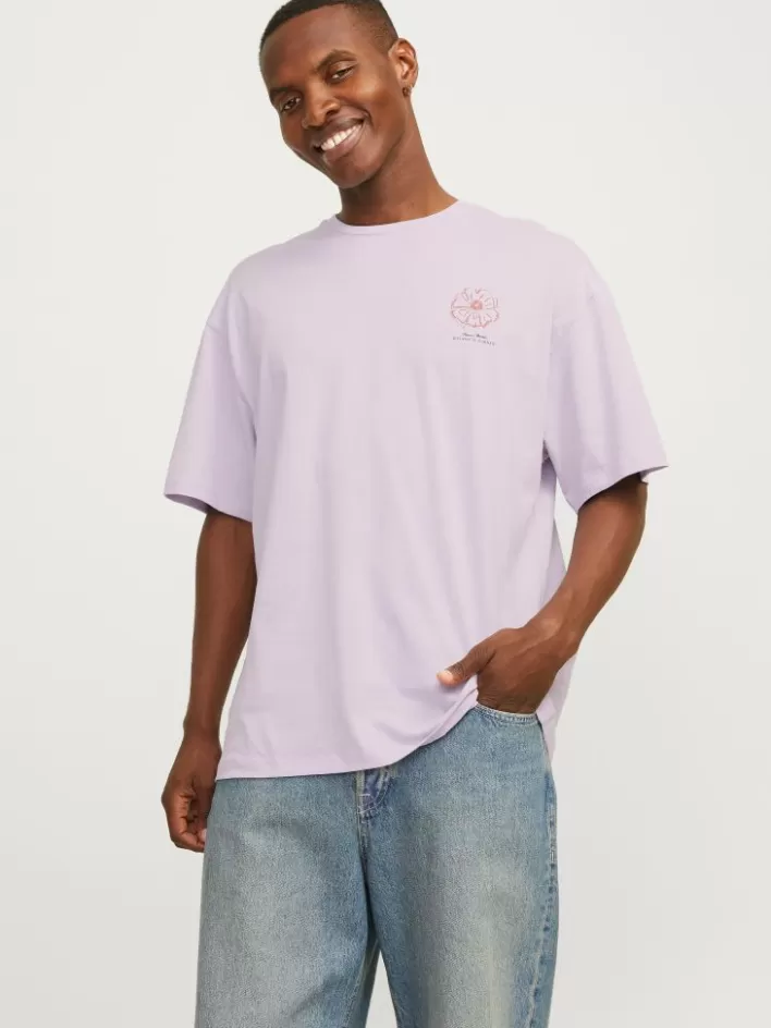 JACK & JONES T-shirts | Printed Crew neck T-shirt