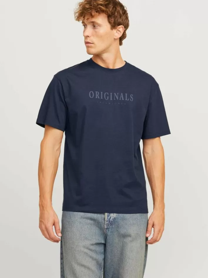 JACK & JONES T-shirts | Printed Crew neck T-shirt
