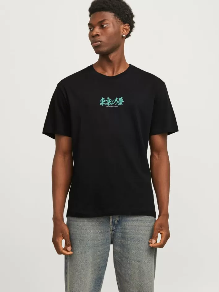 JACK & JONES T-shirts | Printed Crew neck T-shirt