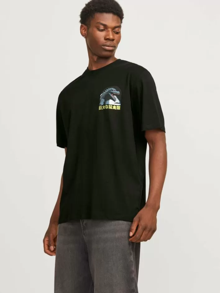 JACK & JONES T-shirts | Printed Crew neck T-shirt