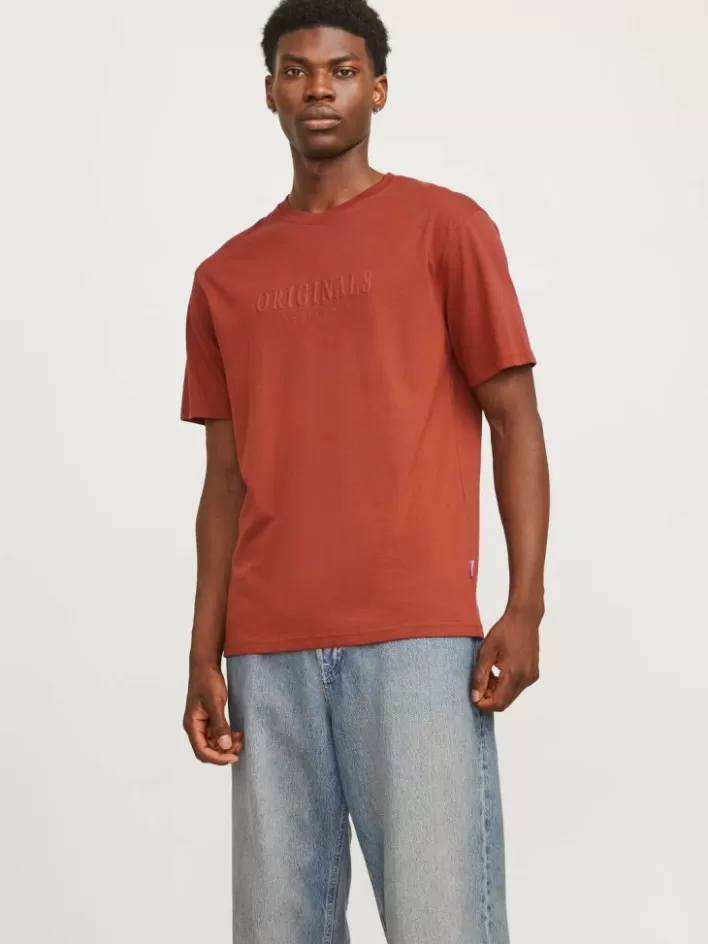 JACK & JONES T-shirts | Printed Crew neck T-shirt