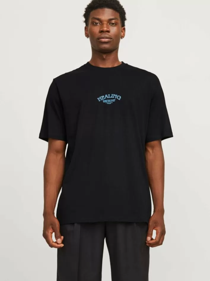 JACK & JONES T-shirts | Printed Crew neck T-shirt