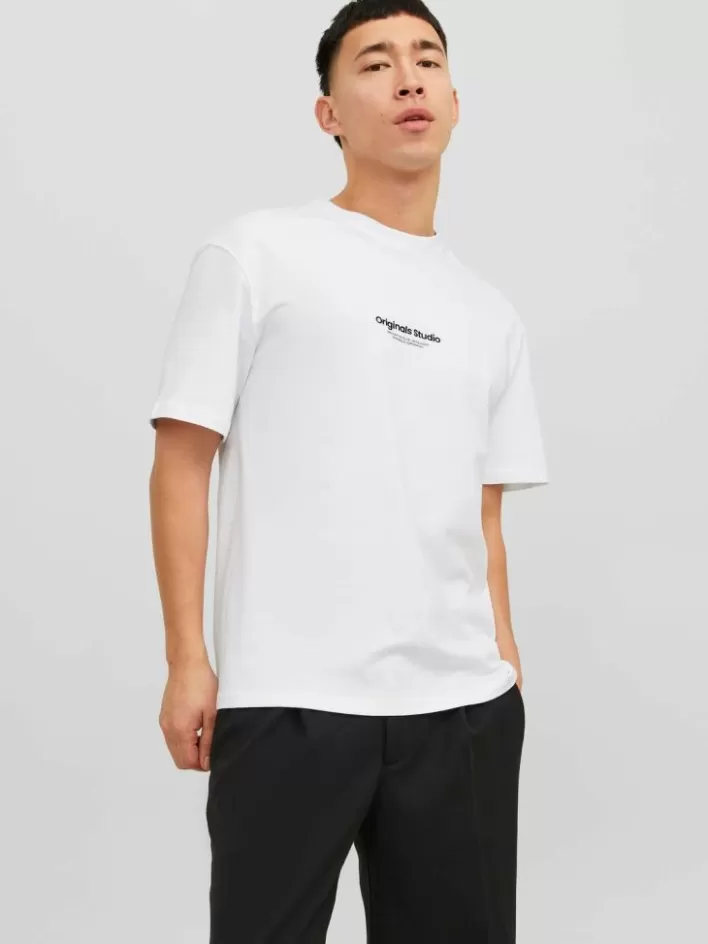 JACK & JONES T-shirts | Printed Crew neck T-shirt