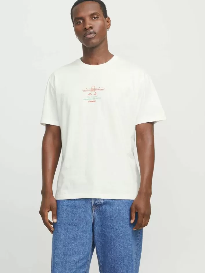 JACK & JONES T-shirts | Printed Crew neck T-shirt