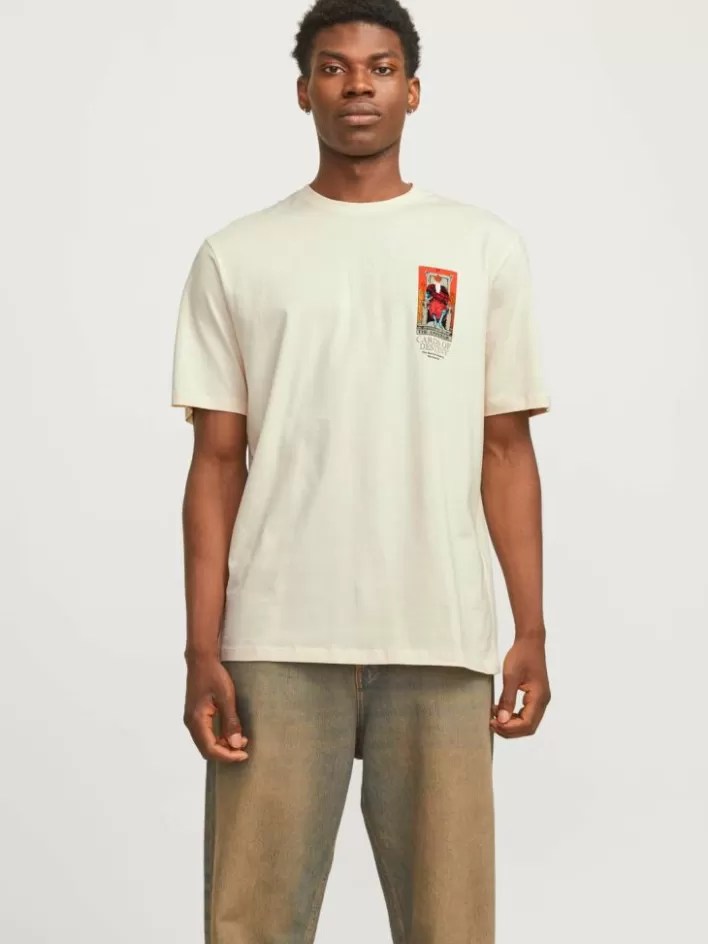 JACK & JONES T-shirts | Printed Crew neck T-shirt