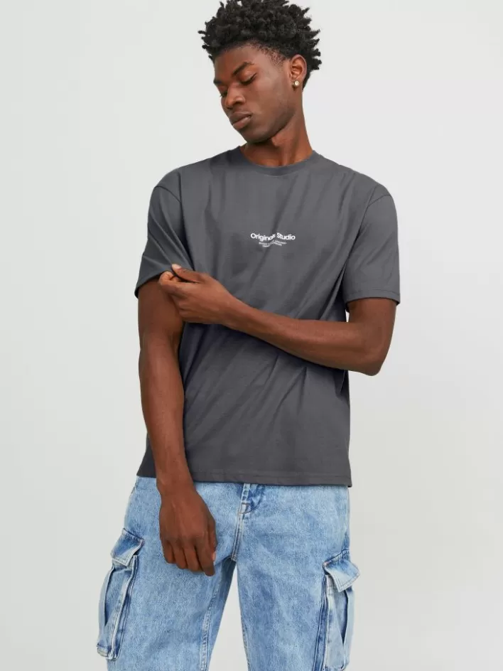 JACK & JONES T-shirts | Printed Crew neck T-shirt