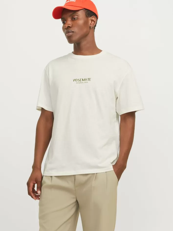 JACK & JONES T-shirts | Printed Crew neck T-shirt