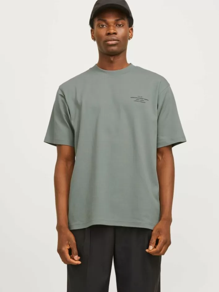 JACK & JONES T-shirts | Printed Crew neck T-shirt
