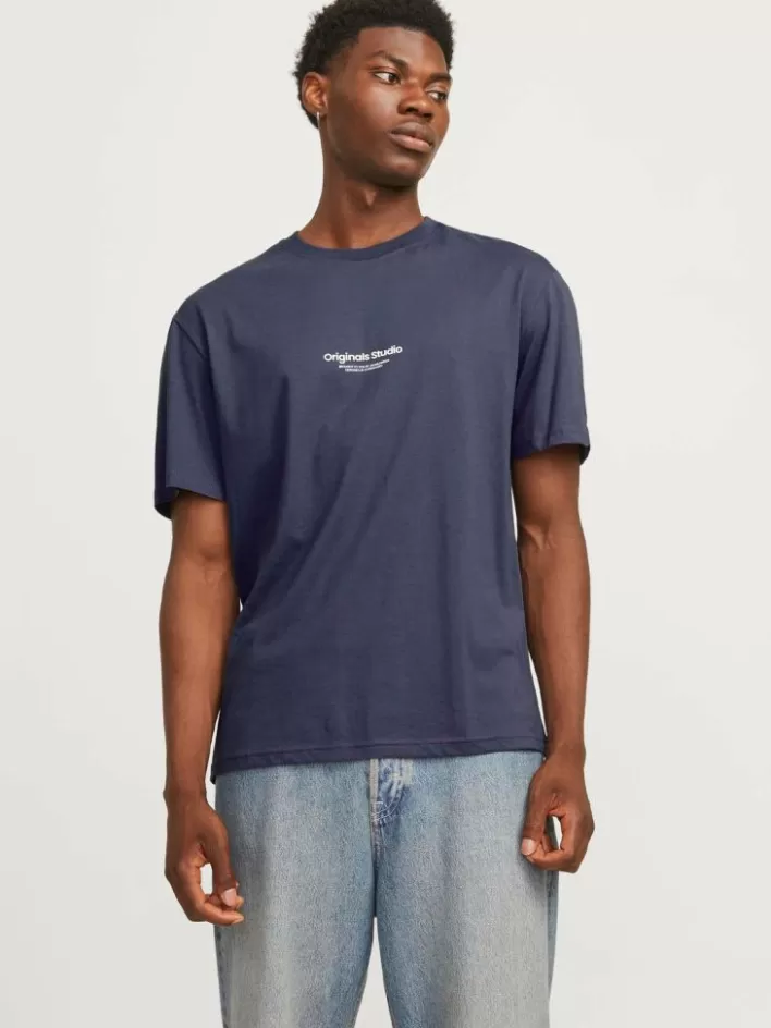 JACK & JONES T-shirts | Printed Crew neck T-shirt