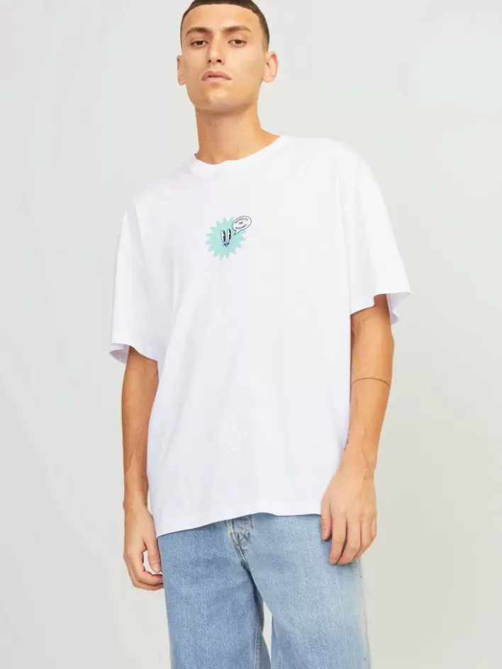 JACK & JONES T-shirts | Printed Crew neck T-shirt