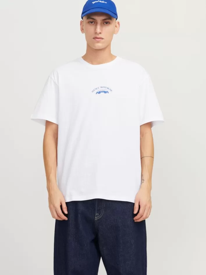 JACK & JONES T-shirts | Printed Crew neck T-shirt