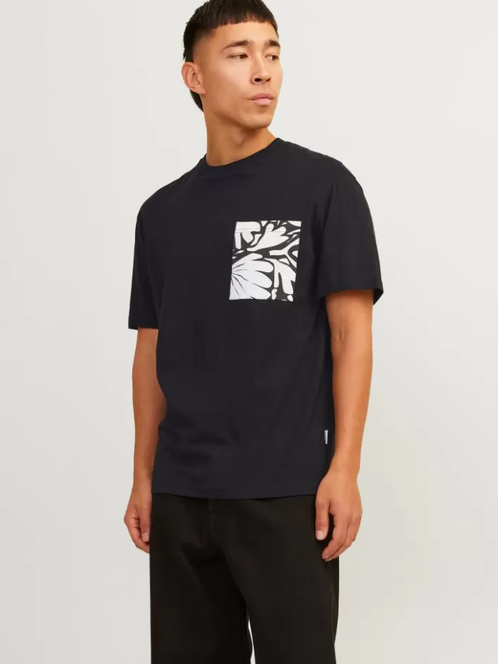 JACK & JONES T-shirts | Printed Crew neck T-shirt