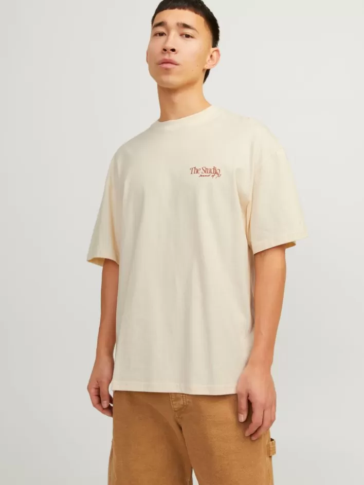 JACK & JONES T-shirts | Printed Crew neck T-shirt