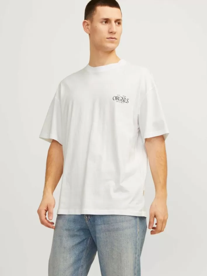 JACK & JONES T-shirts | Printed Crew neck T-shirt