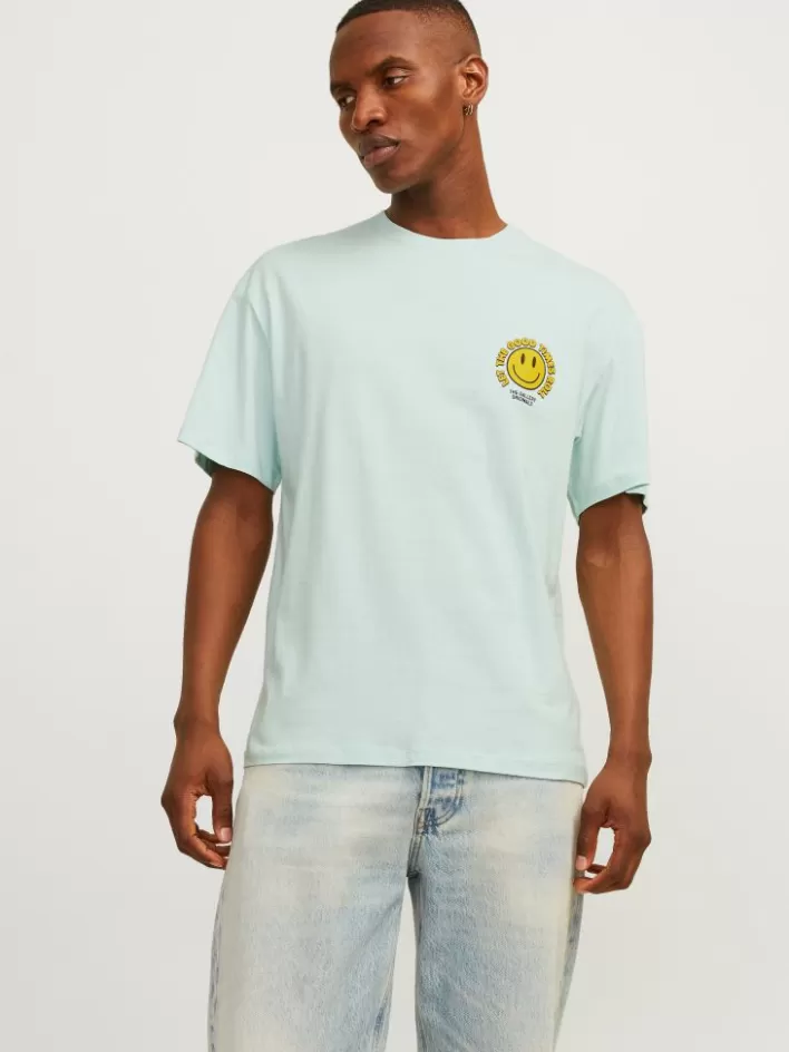 JACK & JONES T-shirts | Printed Crew neck T-shirt