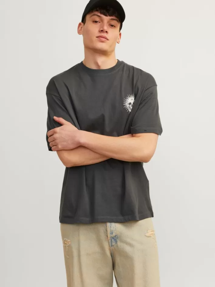 JACK & JONES T-shirts | Printed Crew neck T-shirt