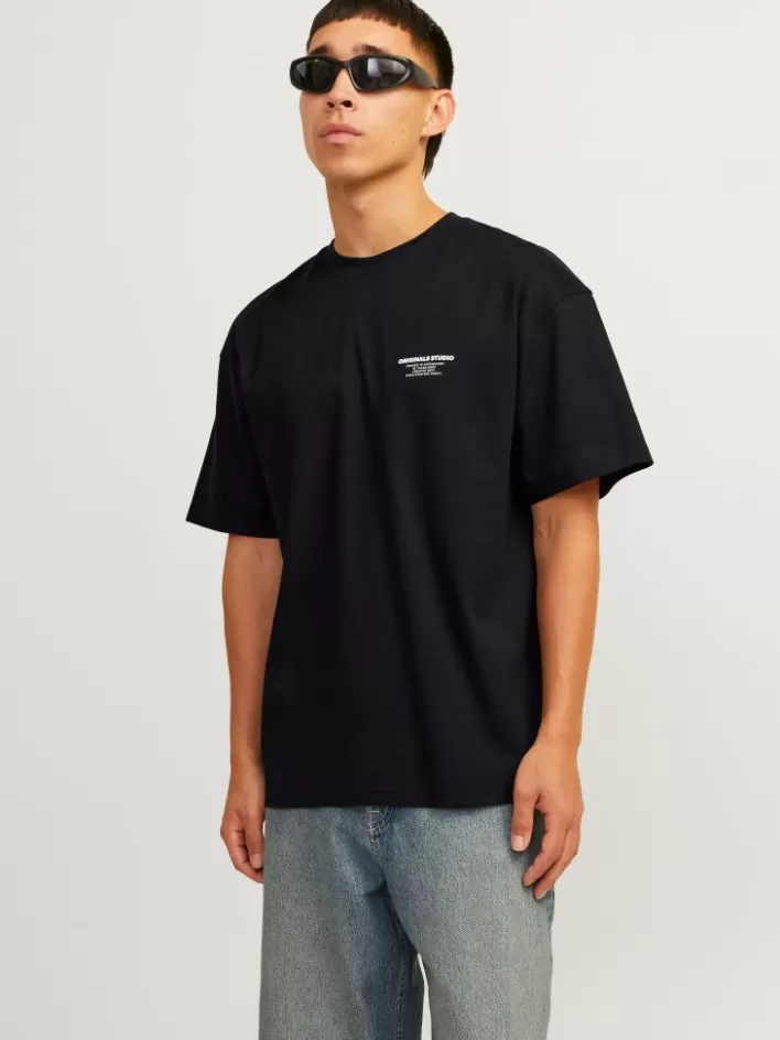 JACK & JONES T-shirts | Printed Crew neck T-shirt