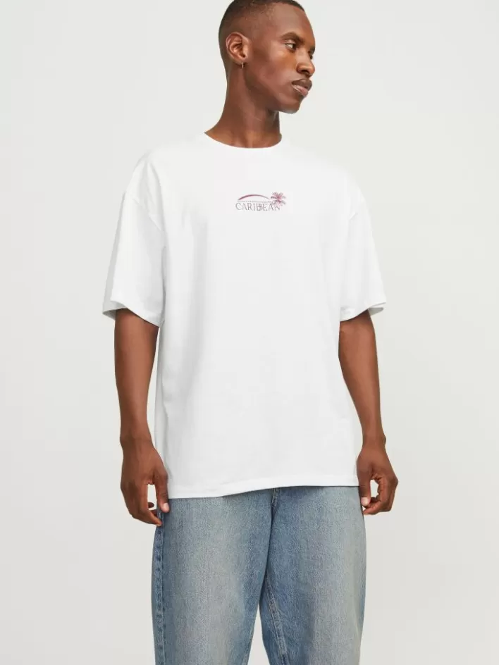 JACK & JONES T-shirts | Printed Crew neck T-shirt
