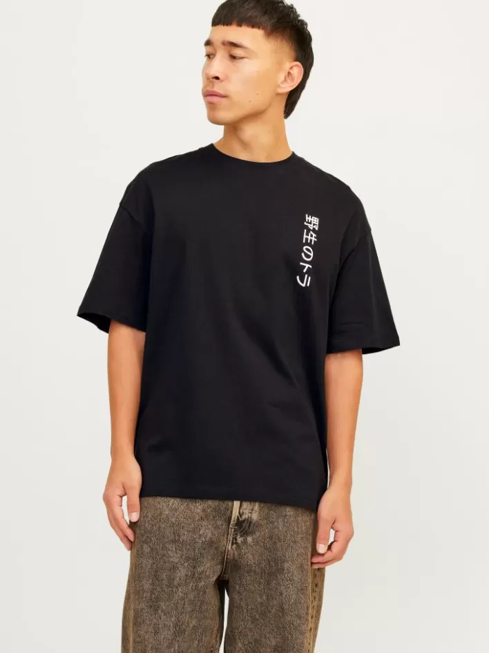 JACK & JONES T-shirts | Printed Crew neck T-shirt