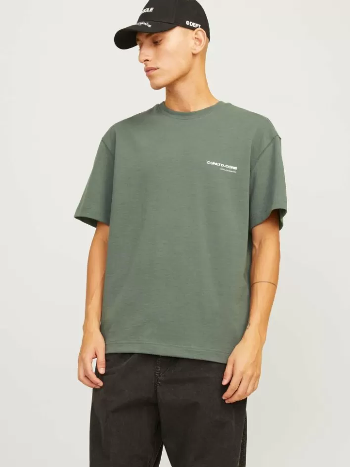 JACK & JONES T-shirts | Printed Crew neck T-shirt