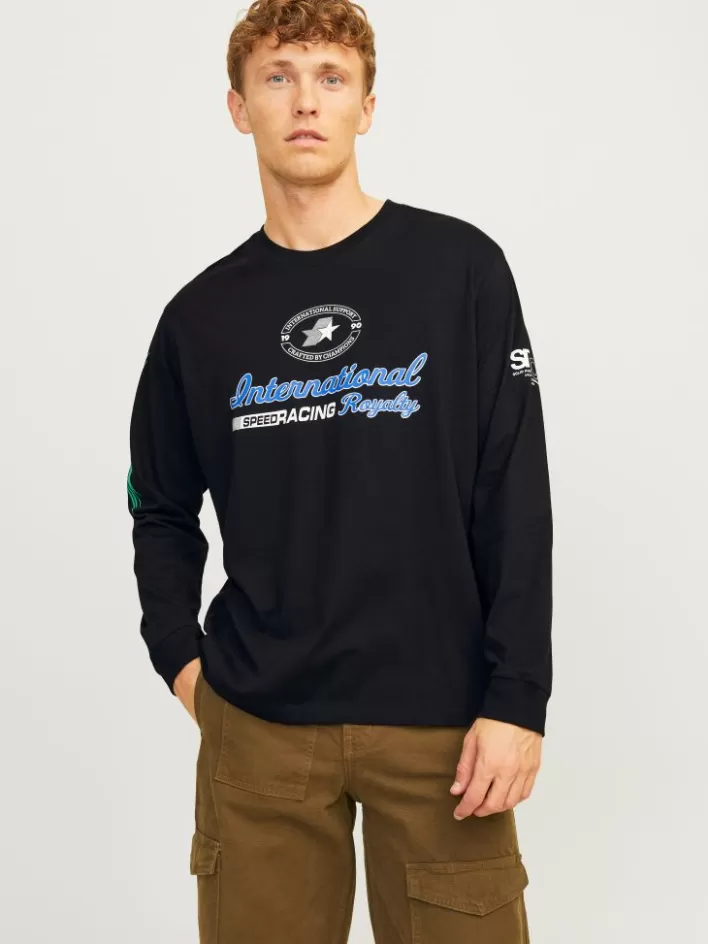 JACK & JONES T-shirts | Printed Crew neck T-shirt