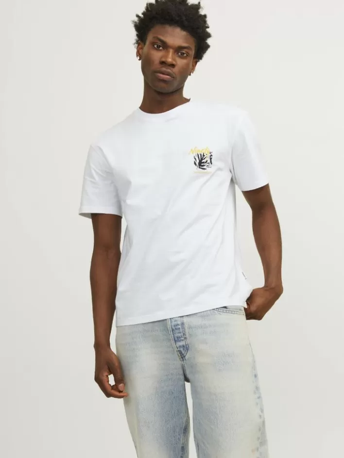 JACK & JONES T-shirts | Printed Crew neck T-shirt