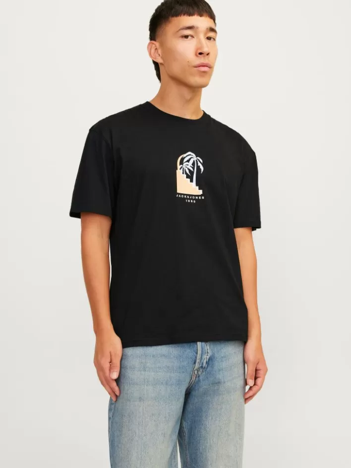 JACK & JONES T-shirts | Printed Crew neck T-shirt