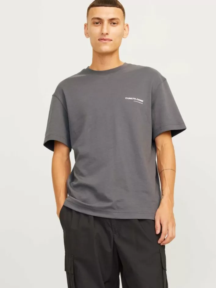 JACK & JONES T-shirts | Printed Crew neck T-shirt