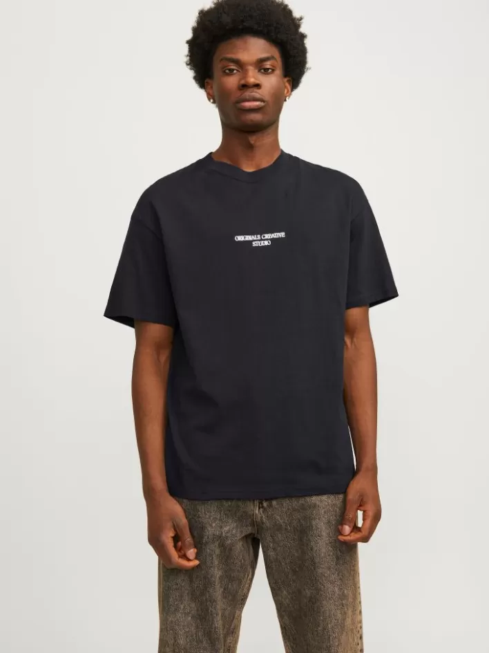 JACK & JONES T-shirts | Printed Crew neck T-shirt