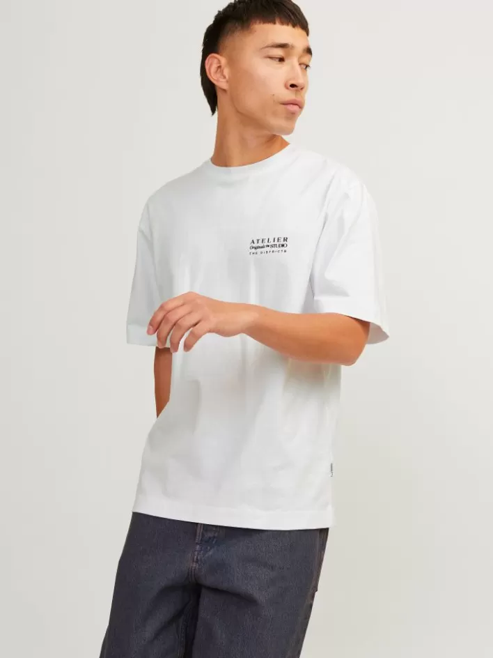 JACK & JONES T-shirts | Printed Crew neck T-shirt