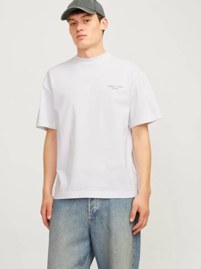 JACK & JONES T-shirts | Printed Crew neck T-shirt