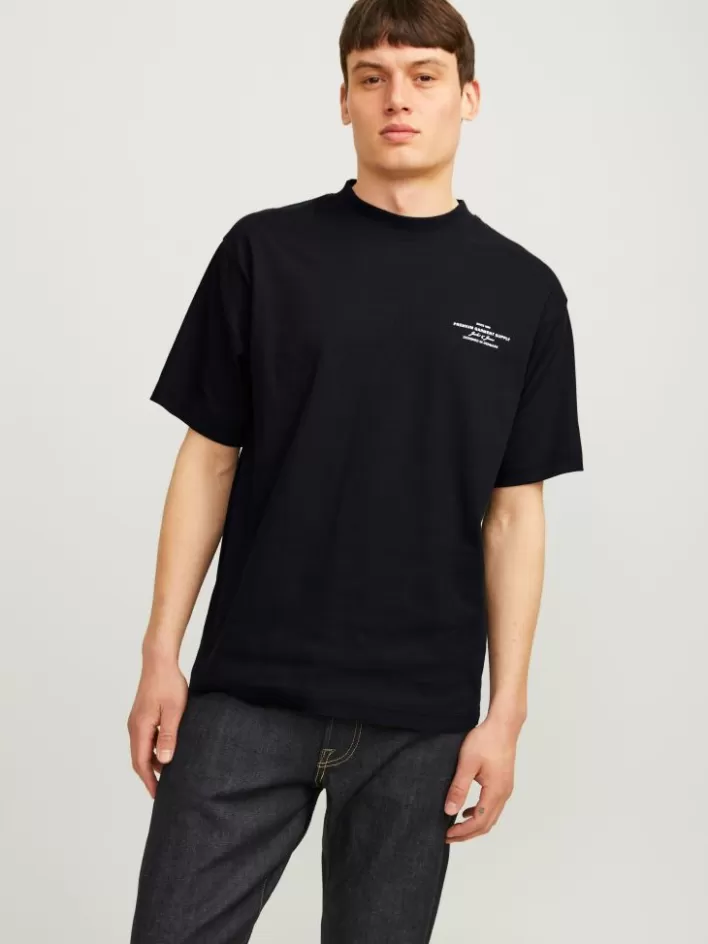 JACK & JONES T-shirts | Printed Crew neck T-shirt